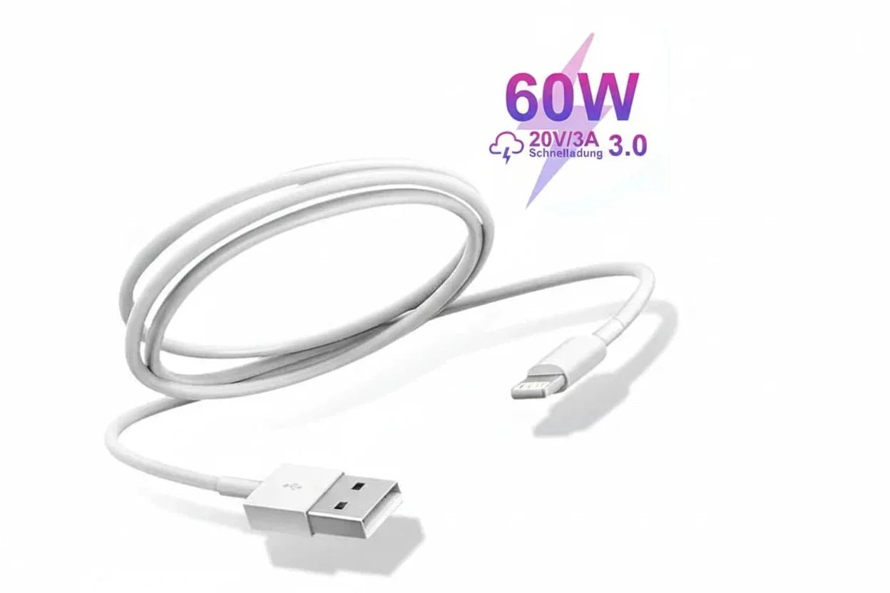 GeydrQ USB - A auf Lightning Schnellladekabel - XELONI