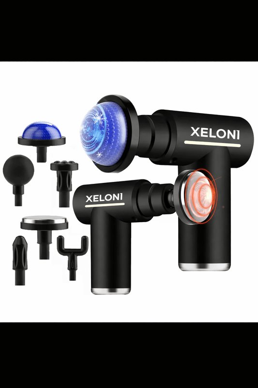 Massagepistole mit Heiß - & Kaltfunktion – Tiefenentspannung für Muskeln & Faszien - XELONI