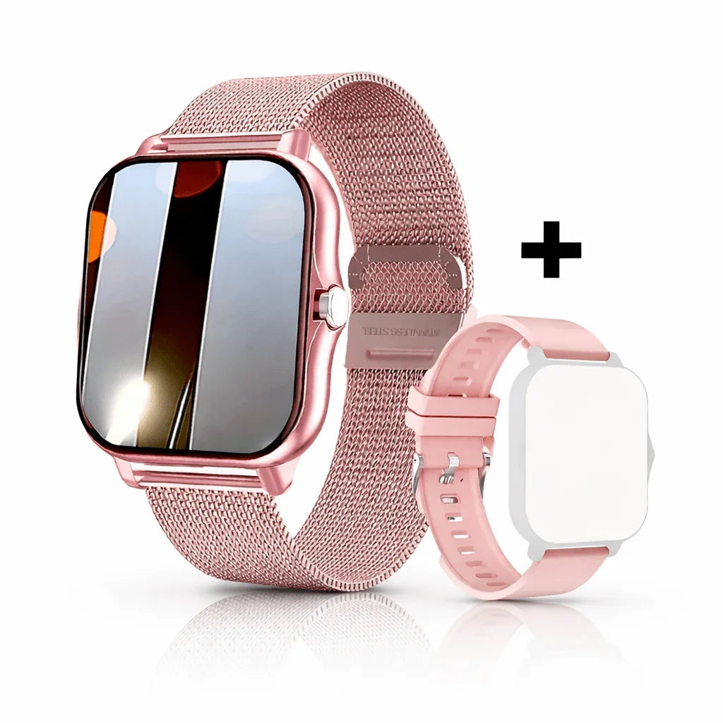 Smart Watch mit Bluetooth - Anrufen, Multi - Sport - Modus & App - Benachrichtigung - XELONI