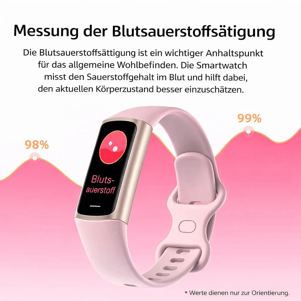 Smartwatch Sport – Bluetooth Anrufe, Gesundheitsmonitor & Multi - Zifferblatt | Für Android & iOS - XELONI