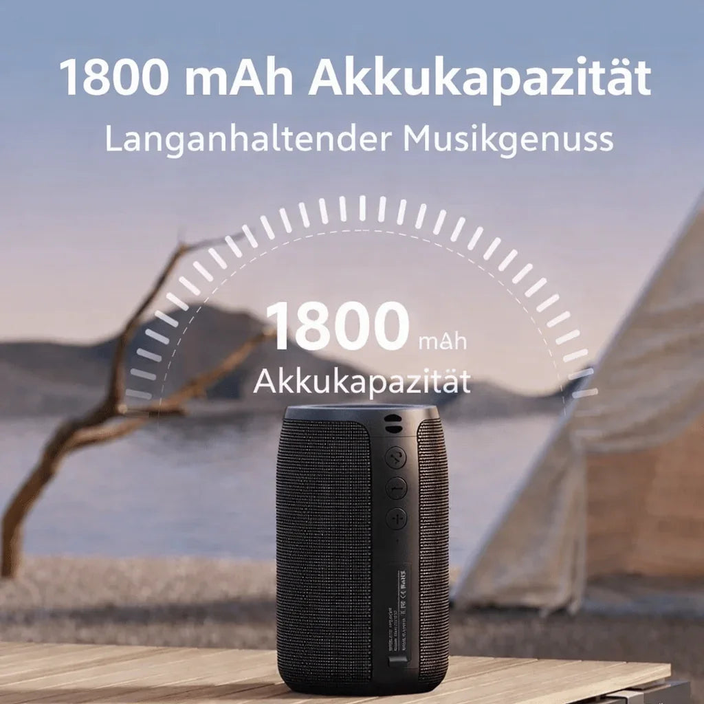 Tragbarer Bluetooth Subwoofer Lautsprecher - XELONI