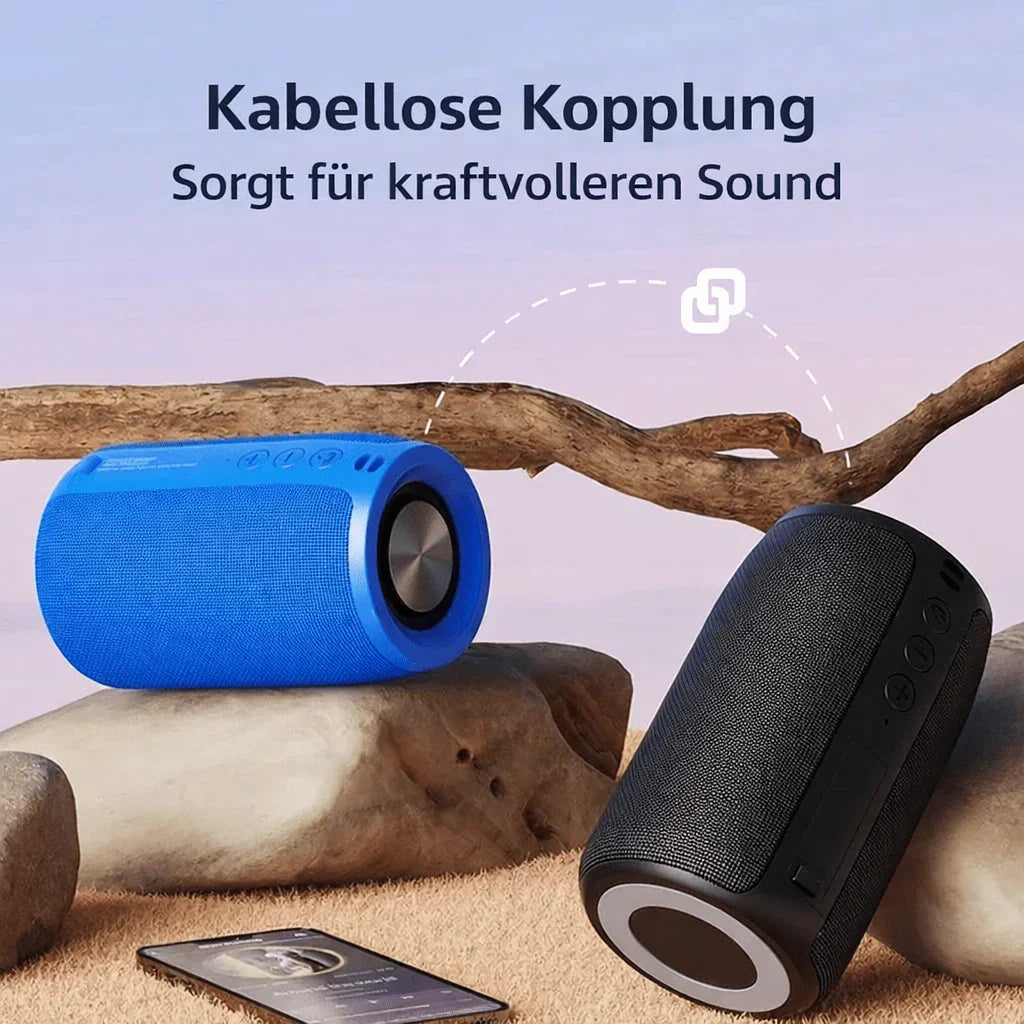 Tragbarer Bluetooth Subwoofer Lautsprecher - XELONI